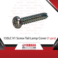 9770L-40620 92907-04600 Yamaha Original 135LC V1 Screw ikat Tail Lamp Cover Belakang Cermin