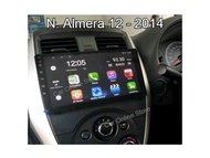 FOR ~ NISSAN ALMERA 12-2014 BIG SCREEN ANDROID 12 MEDIA PLAYER WITH CASING &amp; OEM PLUG &amp; PLAY SOCKET