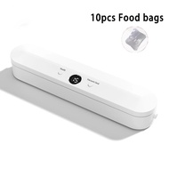 Original Automatic Vacuum Sealer Machine For Food Storage With 10pcs Free Food Saver Bags 220V Seali