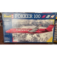 Revell 04246 FOKKER 100 HELVETIC/KLM/AUSTRIAN 1/144