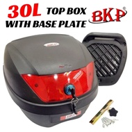 (Honda Icon) Combo BKP 30L GS 36L Top Box Motor+GIVI Monorack V Rack Box Motorcycle Accessories