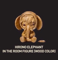 Hirono Elephant in the room Figure (wood color) แท้💯พร้อมส่งในไทย🇹🇭