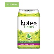 KOTEX - 蘆薈特長加闊護墊32片