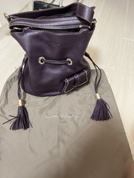 Lancel 紫色水桶包