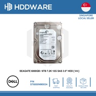 SEAGATE 6000GB / 6TB 7.2K 12G SAS 512e 3.5" HDD [ V4 ] // ST6000NM0034 // 1HT27Z-001