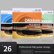 Acoustic Guitar Strings Guitar Strings Dadalio ej16exp16 Set of 6 Guitar Strings Full Set Guitar Str