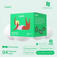 [EXPIRING OCTOBER 2025] Halia Everyday Liners 1-Pack - Biodegradable - 24pcs/pack