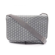 【二手】Goyard GOYARD單肩包 Capetian MM 灰色/白色 PVC 塗佈帆布皮革 Capetian MM 男女通用款 A