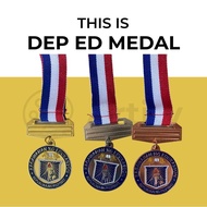 DepEd Medal Kagawaran ng Edukasyon (Gold, Silve, Bronze)