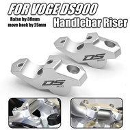 New For Voge DS900X Motorcycle Accessories Silver Handlebar Riser Bar Mount Handle Clamp For Voge 90