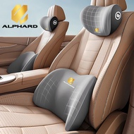 For Alphard Car Neck Lumbar Pillow Memory Foam High Quality Set for toyota Agh30 Agh20 Agh10 AH30 AH
