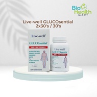 Live-well GLUCOsential 2x30's EXP:28/02/26/ 30'sEXP28/02/26