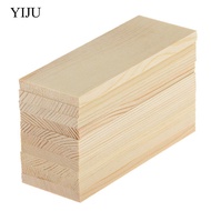 [YIJU] 10Pcs Unfinished Wood Pine Wood Panels Craft Wood Sign DIY Materials Craft