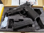 二手寄賣 近全新 ARMY R504 COSTA GBB RMR金屬滑套 瓦斯手槍 黑色 1槍1匣