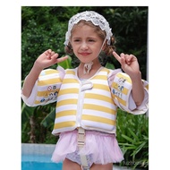 Striped Yellow Seagull Children's Buoyancy Clothing Buoyancy Vest Baby Swimming Auxiliary Life Jacke