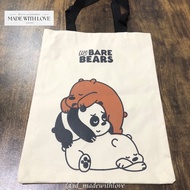 Tote BAG WE BARE BEARS Zipper | Sling Bag | We BARE BEARS | Id_madewithlove