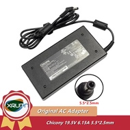 Original ​A17-120P1A Chicony 19.5V 6.15A 120W OEM AC Adapter Charger For Thunderobot 911-S5A/S5TA M5