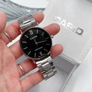 New!!นาฬิกา casio ใหม่ล่าสุด นาฬิกาข้อมือชาย-หญิงงานคู่ สีดำ-สีทอง นาฬิกาCasio Standard งานสวย สแตนเ