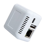 LOYALTY-SECU USB Print Server for Wireless Network Printing - Android & PC Compatible