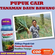 PUPUK PENYUBUR BAWANG DAUN Terbaik TOP GROW 500ML Pupuk NPK Cair untuk Tanaman Bawang Daun yang Bagus dan Manjur - Pupuk Terbaik Buat Bawang Daun -  Pupuk Cair Pelebat Daun Bawang Yang Ampuh Murah Terlaris Bawang Daun Lebat