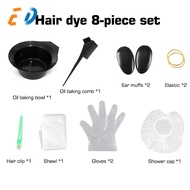8 set Disposable Hair Dyeing Bowl Set, Professional Grade Dyeing Care