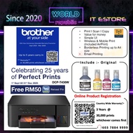 Brother DCP-T430W Wireless Ink Tank Printer WiFi AirPrint PRINT SCAN COPY BTD100BK BTD100C BTD100M B