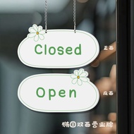 Open Close Sign Signage, 2 in 1 Open Double Sided for Shops, We're Open, We're Close PVC signage OPE