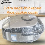 Extra large thickened rice cooker cover, kitchen dust cover plastic wrap, cockroach proof microwave oven transparent cover