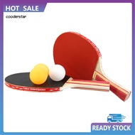 COOD 1Set Professional Portable Entertainment Training Ping Pong Racket for Beginners