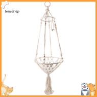 Cat Swing Bed Hand-woven Cotton Rope Cat Hammock Swing Bed Premium Quality Pet Hanging Basket for Ca