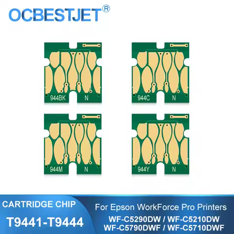 T9441 T9442 T9443 T9444 Ink Cartridge Chip For Epson WF-C5790DWF WF-C5710DWF WF-C5290DW WF-C5210DW C