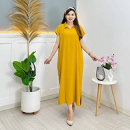 Daster Aletha Rayon Premium Kekinian Adem Dress Kencana Ungu Busui Bahan Adem Lembut Laris Jumbo
