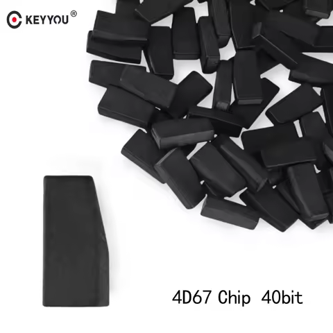KEYYOU 1PCS Transponder For Lexus Toyota Corolla Crown RAV4 4D67 Chip Carbon 40 Bit ID 67 Immobilize