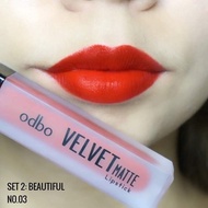 Odbo VELVET MATTE LIPSTICK