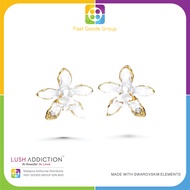[Crystal from Swarovski] LUSH Cattleya Orchid Earrings [By FGG]