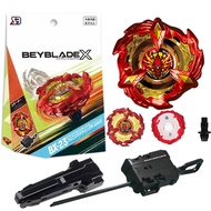 BeyBlade Bayblade X TOPGYRO X ของเล่นเด็กลูกบอลชุดลูกบอลลูกหมุนเบย์เบลดพร้อมเชือกผูกและที่จับ