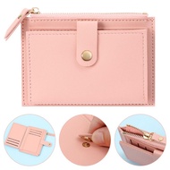 Boocean Mini Wallet Plain PU Leather Wallet Small Wallet