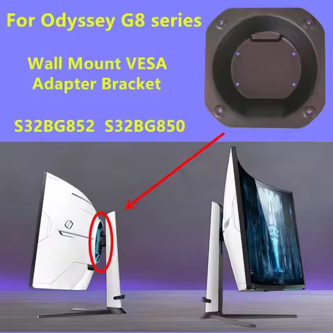 Odyssey 32'' Neo G8 G85NB for Monitor VESA Adapter Bracket Wall Mount S32BG85 LS32BG850NUXXU LS32BG8