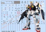 限量 PG 1/60 FIGHTER RX-178 馬克2 MK II 白兔 奧古 II 專用水貼 #456E或456F