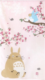 日本直送 - 日本製龍貓門簾- 春櫻