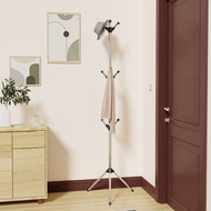 Stainless Steel Coat Rack Floor Easy Hanging Cloth Rack Bedroom and Household Economical Storage Rack Rental Clothes Hanger