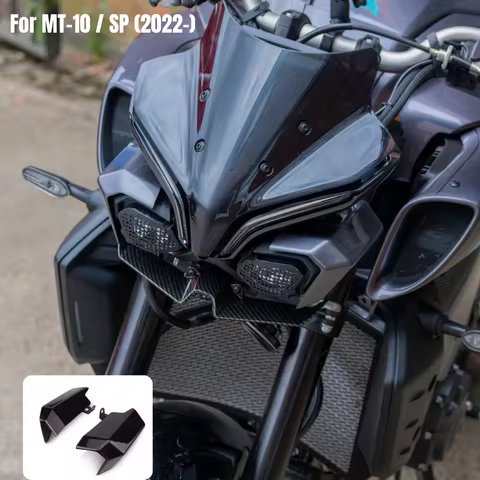 MT10 Headlight Shrouds For YAMAHA MT-10 SP MT 10 2022+ Motorcycle Accessorie Headlight Protection Co