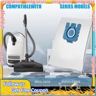【D&F】13 Bags+4 Filters+1 Brush 3D Air Purification Dust Bags: Complete for  Classic C1, C2, S8, S5, 