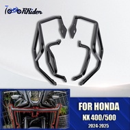 NX400 NX500 Upper and Lower Engine Crash Bar For Honda NX400 NX500 2024 2025 Motorcycle Bumper Prote