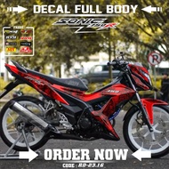 Decal Sticker Honda SONIC 150R Fullbody Fullblock Cool design latest bet code R 23.16
