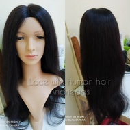 adrs #Wig rambut asli panjang 60 cm