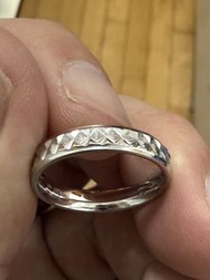 意大利 18K 750 白金 戒指 $4999