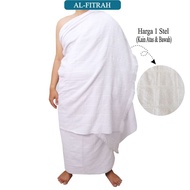 AL FITRAH Premium Adult Men's Ihram Cloth - Thick, Cool and Non-Transparent Ihram Lelaki Kain Ihram 