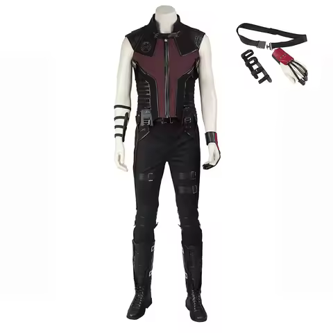 Hawkeye Clint Barton Cosplay Full Set Disguise Fantasia Clothing Halloween Carnival Part Suit