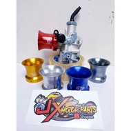 CARBURETOR TRUMPET DOWNDRAFT ALLOY WAVE125 MULUT SIZE 44MM ESPADA